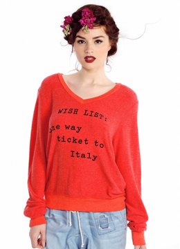 WILDFOX ITALIAN WISHLIST L/S