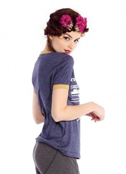 WILDFOX ITALY LIFE TEE clothing tops