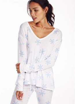 WILDFOX SNOWFLAKE PRINT PJ SET clothing intimates