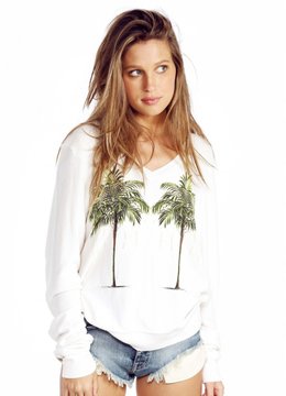 WILDFOX TWIN PALMS L/S