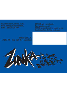 ZINKA ZINC COLORED NOSECOAT accessories beach essentials