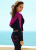 BEACH BUNNY SWIMWEAR UNZIP ME HOODIE clothing sweatsuits