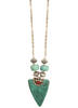 BEACH SPECIALS 18IN FAUX TURQ PENDANT accessories jewelry