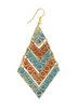 BEACH SPECIALS EMBOSSED CUT RHINE EARRING accessories jewelry