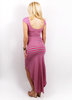 BEACH SPECIALS FITTED STRIPE CAP SLEEVE DRESS clothing dresses