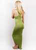 BEACH SPECIALS HI-LO BIAS CUT RACERBACK MAXI clothing dresses