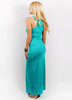 BEACH SPECIALS SOLID JERSEY RACERBACK MAXI clothing dresses