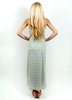 BEACH SPECIALS STRIPE SMOCK TOP TUBE MAXI clothing dresses