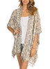 BILLABONG URS TRULY PRNT FRINGE CARDI clothing tops