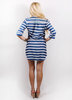 LUCY LOVE STRIPE SHIRT DRESS clothing dresses