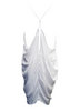 MIKOH OFF THE WALL DRAPED MINI DRESS clothing dresses