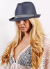PETER GRIMM GAVIN BANDED FEDORA accessories hats